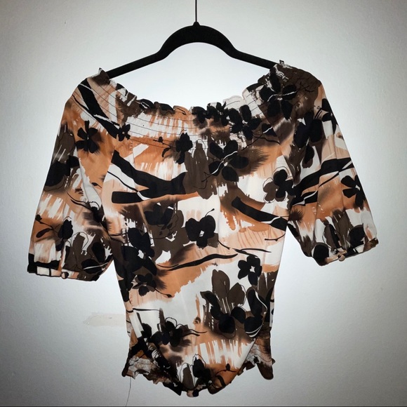 Flower pattern blouse - Picture 3 of 3